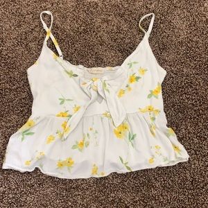 LA HEARTS floral tank